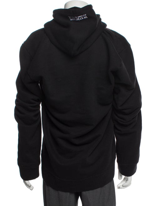 Vetements 2018 Misplaced Skull Hoodie
