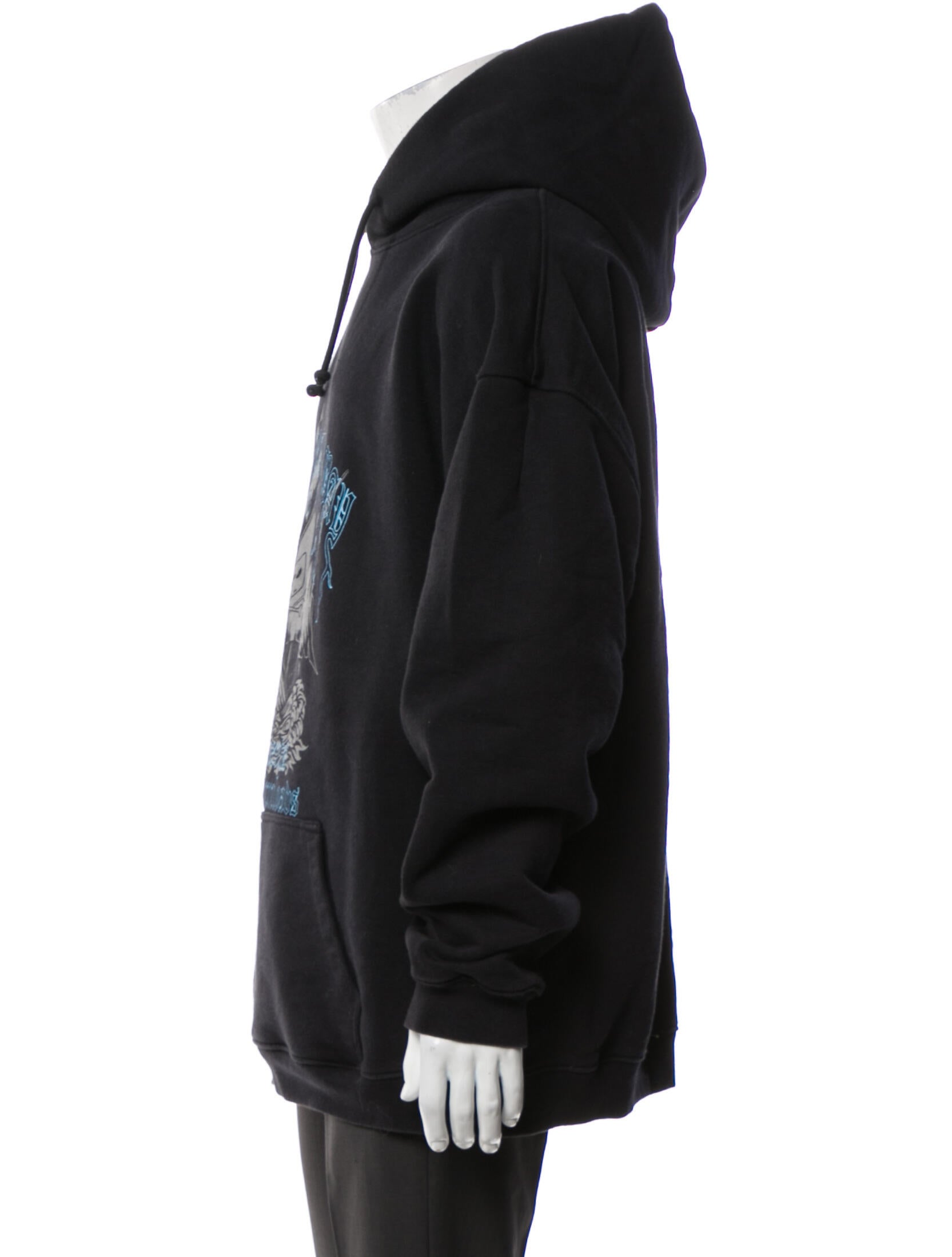 Vetements 2020 Pirate Bay Hoodie - Blue Sweatshirts & Hoodies