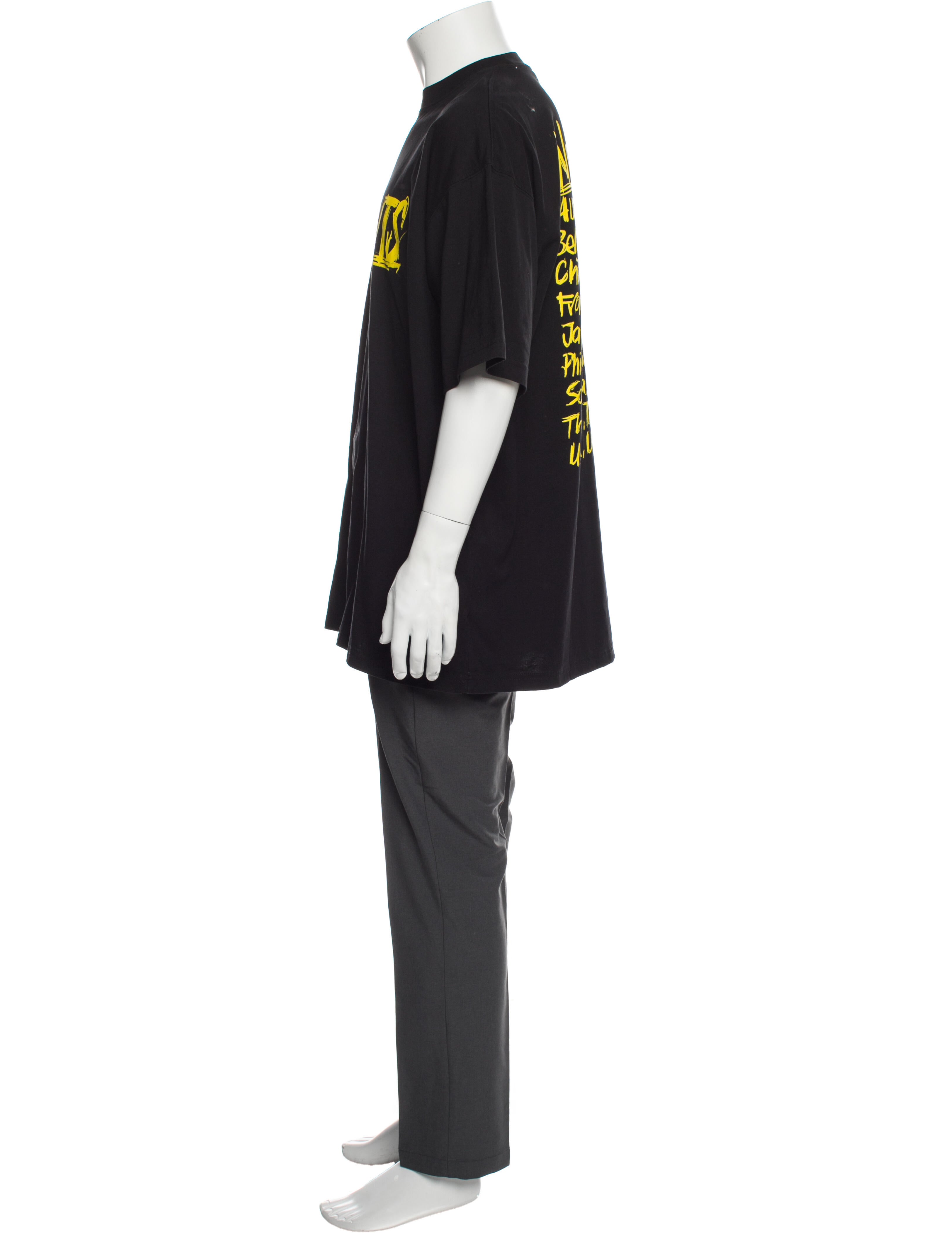 Vetements 2021 World Tour T-Shirt