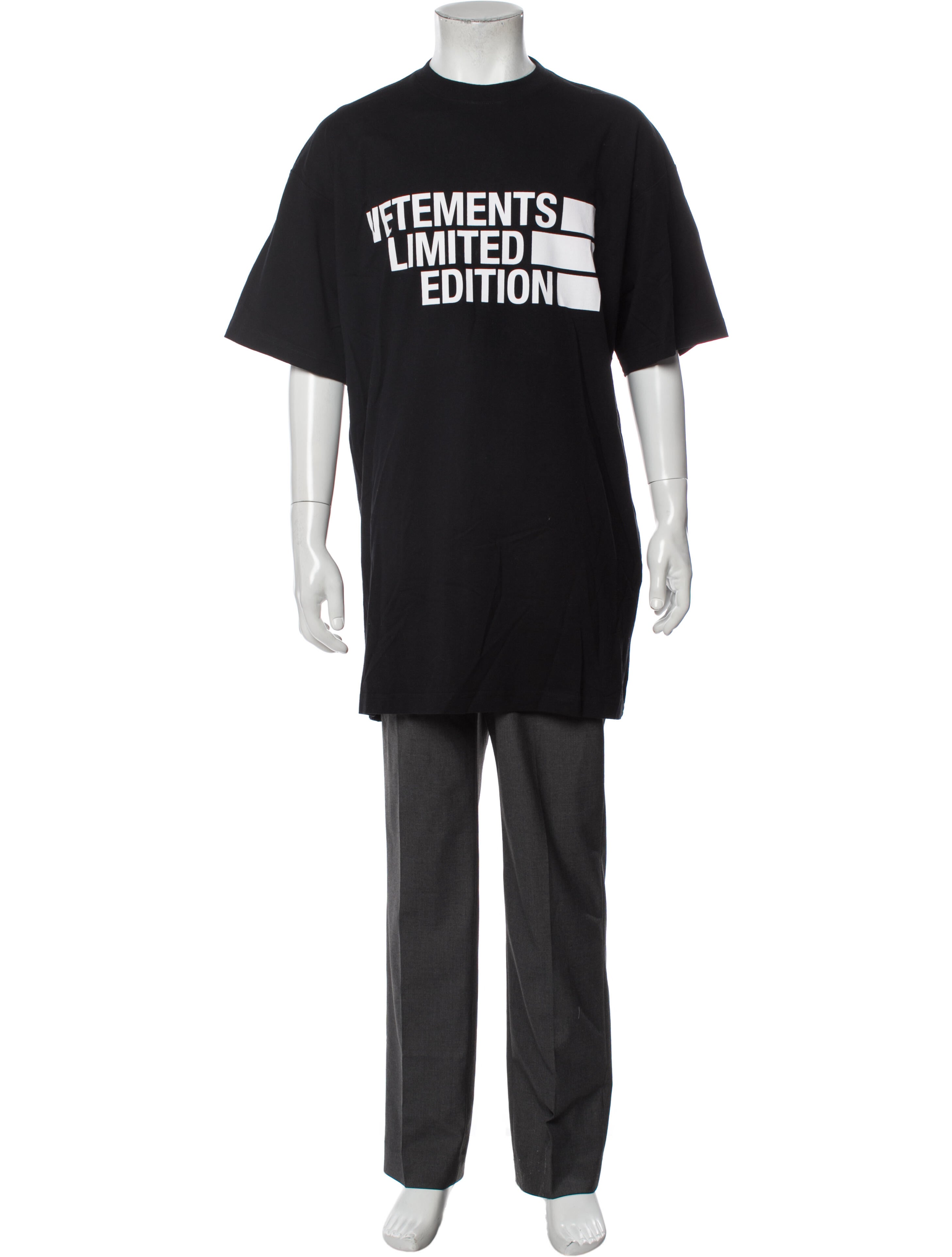 Vetements Limited Edition Graphic Print T-Shirt w/ Tags - Black T