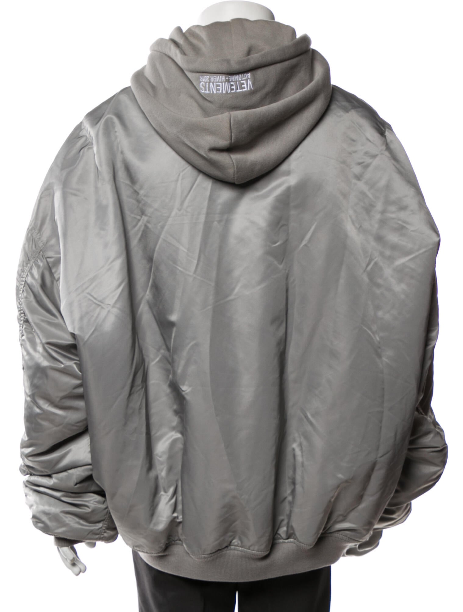 Vetements x Alpha Industries 2018 Reversible MA-1 Bomber Jacket