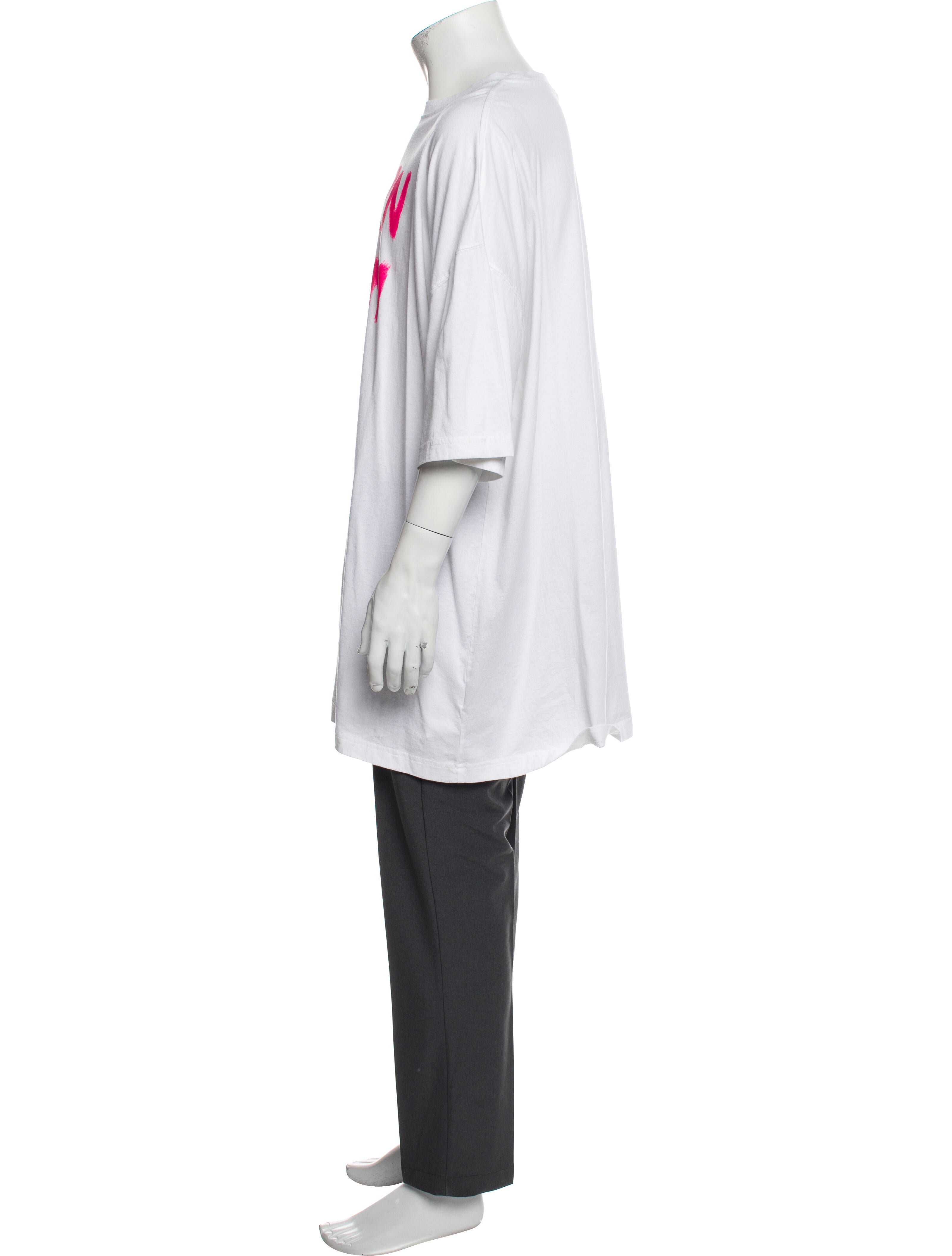 Vetements 2020 Unicorn Freedom Graphic T-Shirt T-Shirt - White T 