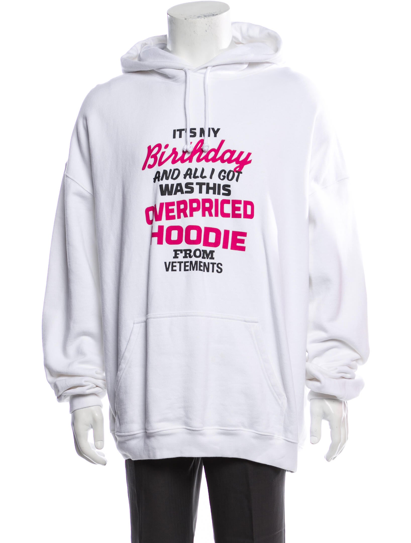 Pullover Hoodie Its My Birthday And All I Got Was This Overpriced