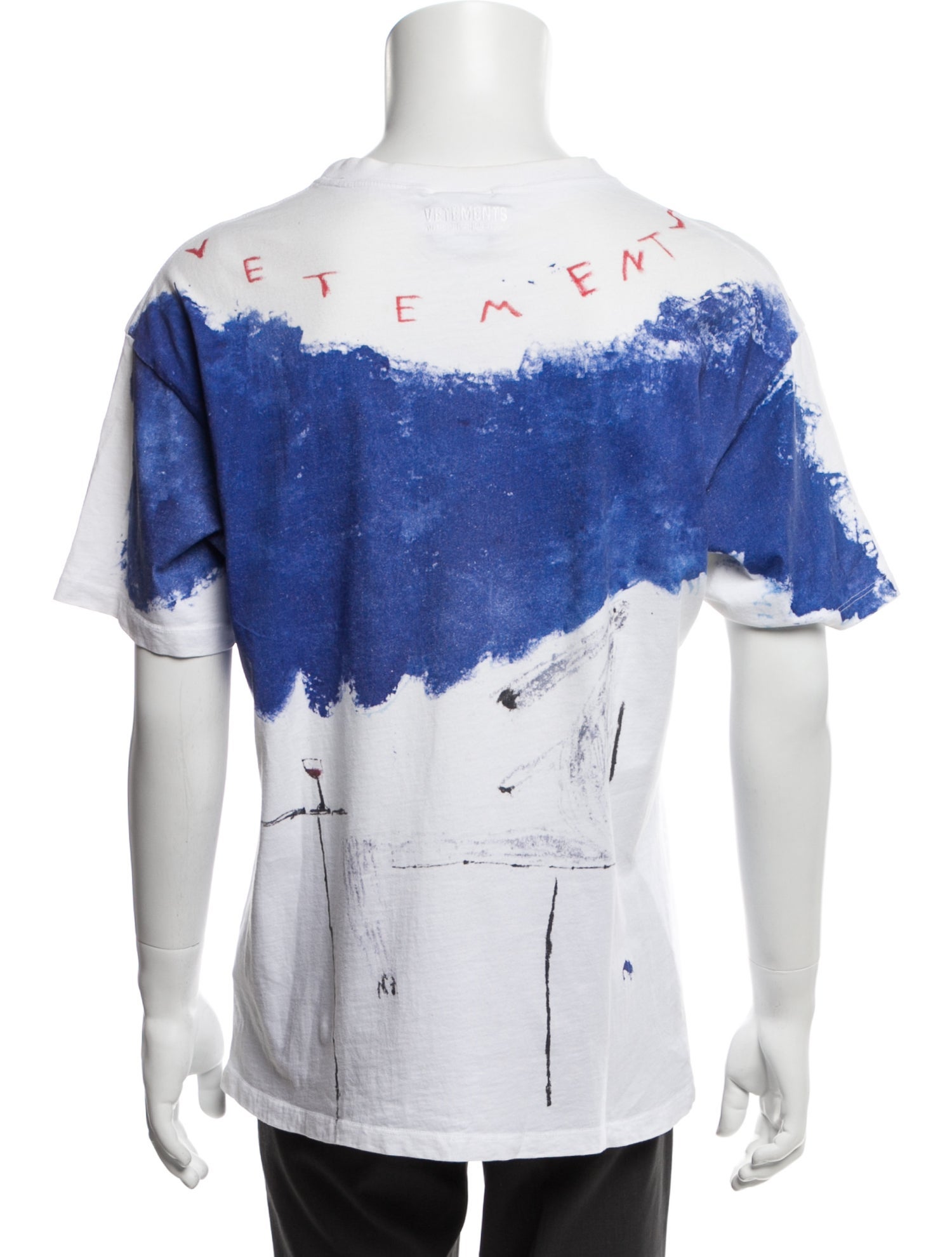 Vetements 2019 Elephant In The Room T-Shirt - Neutrals T-Shirts