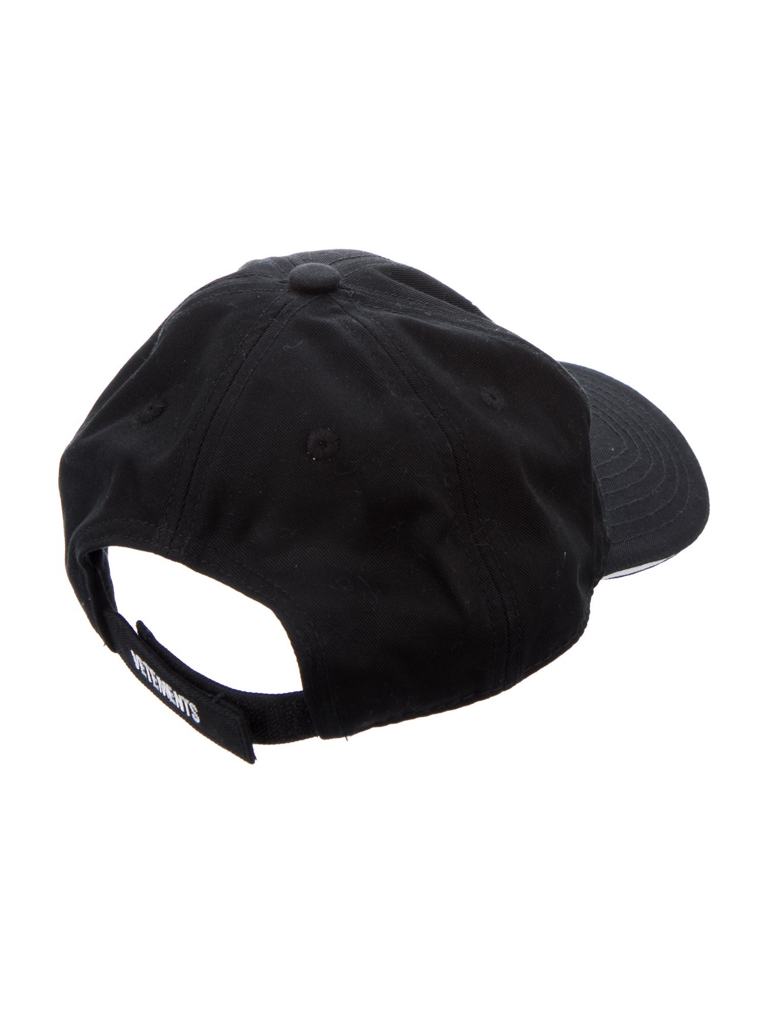 Vetements Anarchy Logo Hat 'Black' - Black Hats, Accessories