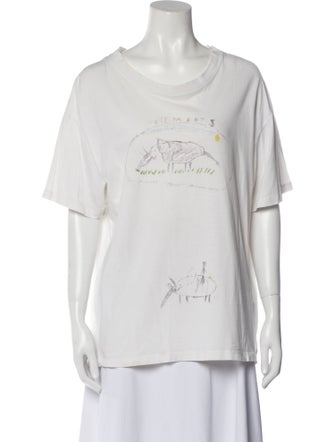 Vetements 2018-2019 Drawing T-Shirt