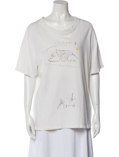 Vetements 2018-2019 Drawing T-Shirt