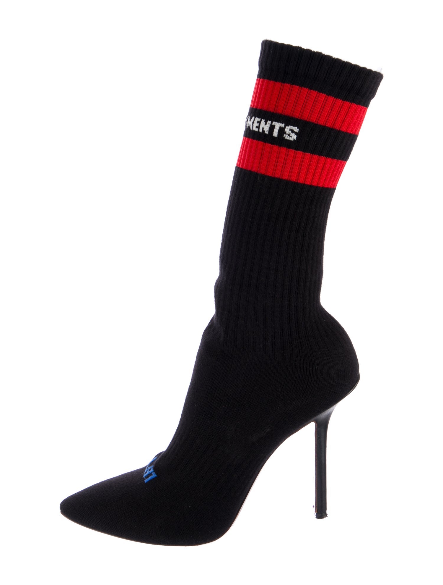 靴 Vetements Socks Boots Vetements Knit Sock Boots Heels size EU 37 | eBay