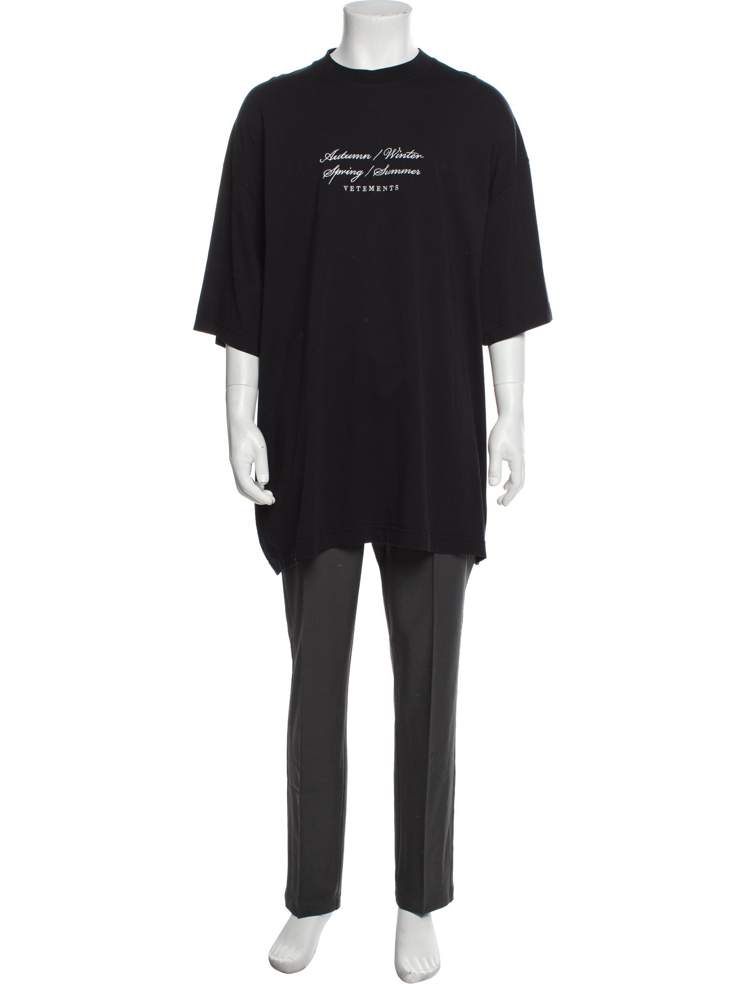 Vetements 4 Seasons Graphic Print T-Shirt