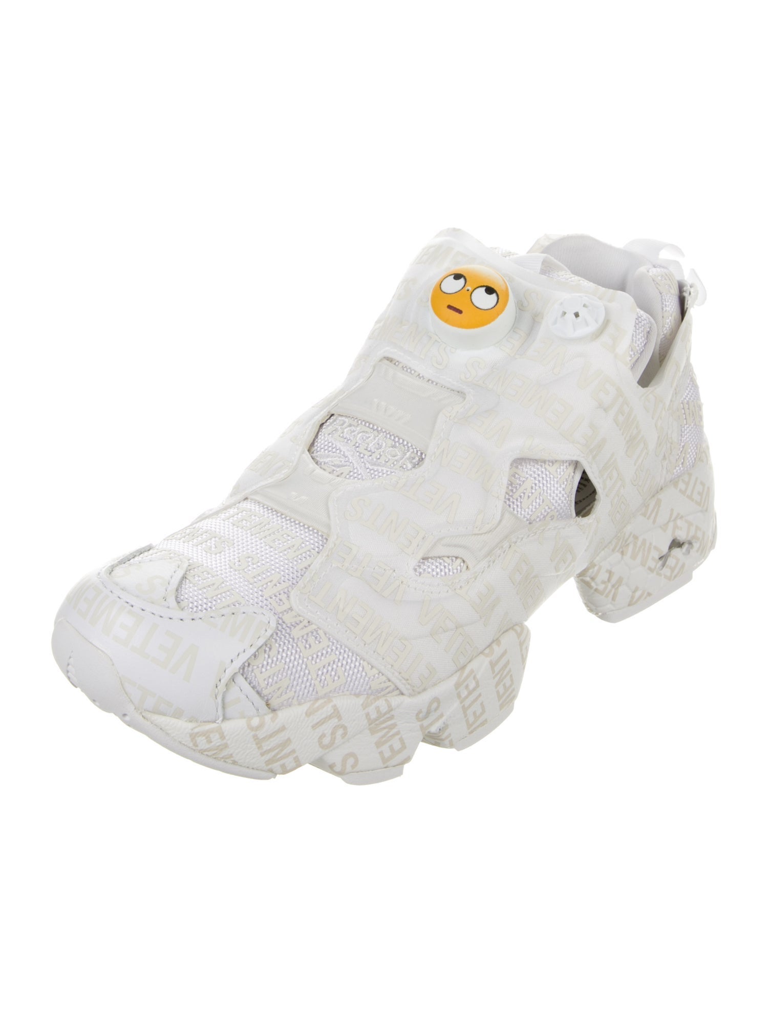 Vetements Canvas Printed Chunky Sneakers w/ Tags