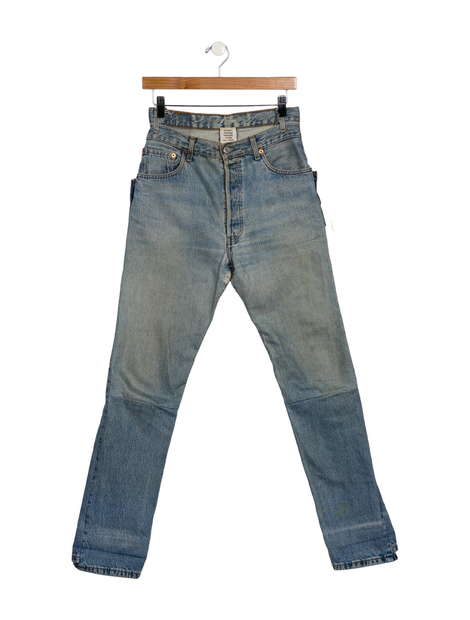 Vetements High-Rise Skinny Leg Jeans