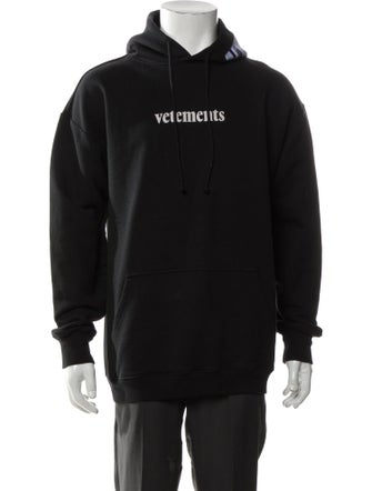 Vetements 2020 Signature Logo Hoodie