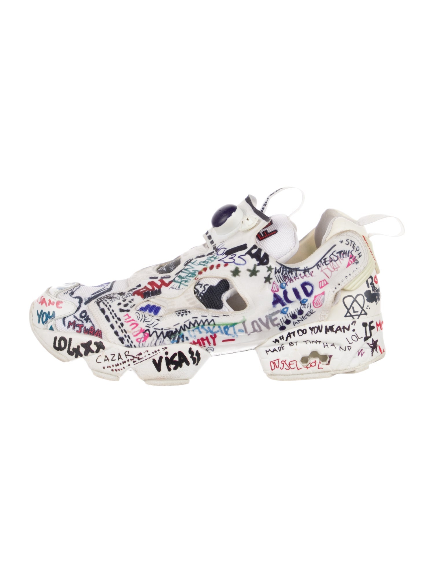 Vetements Neoprene Printed Sneakers