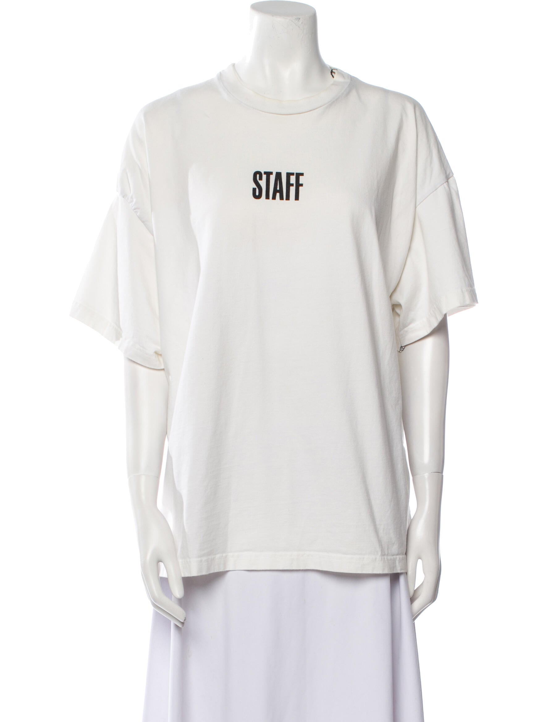 Vetements 2017 Graphic Print T-Shirt