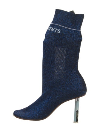 Vetements Printed Sock Boots