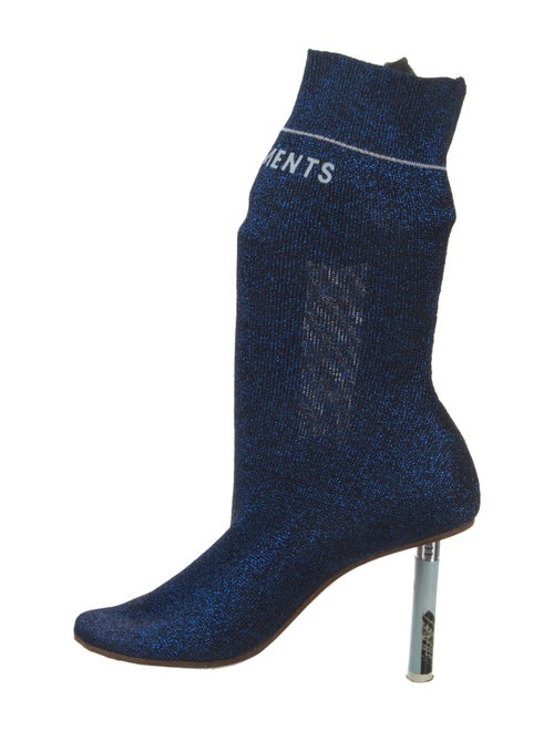 Vetements Printed Sock Boots