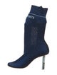 Vetements Printed Sock Boots