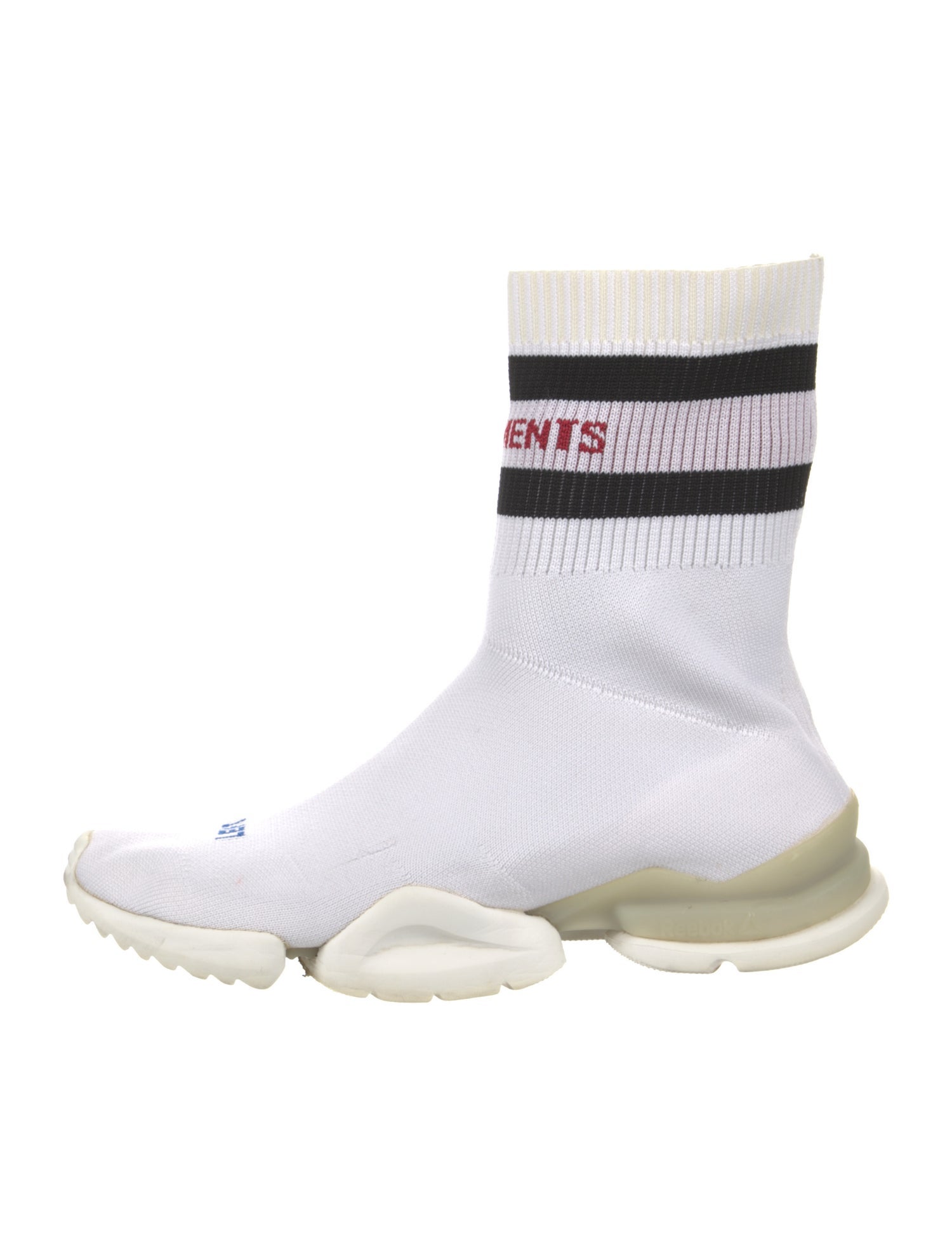 Vetements Signature Logo Printed Sock Sneakers