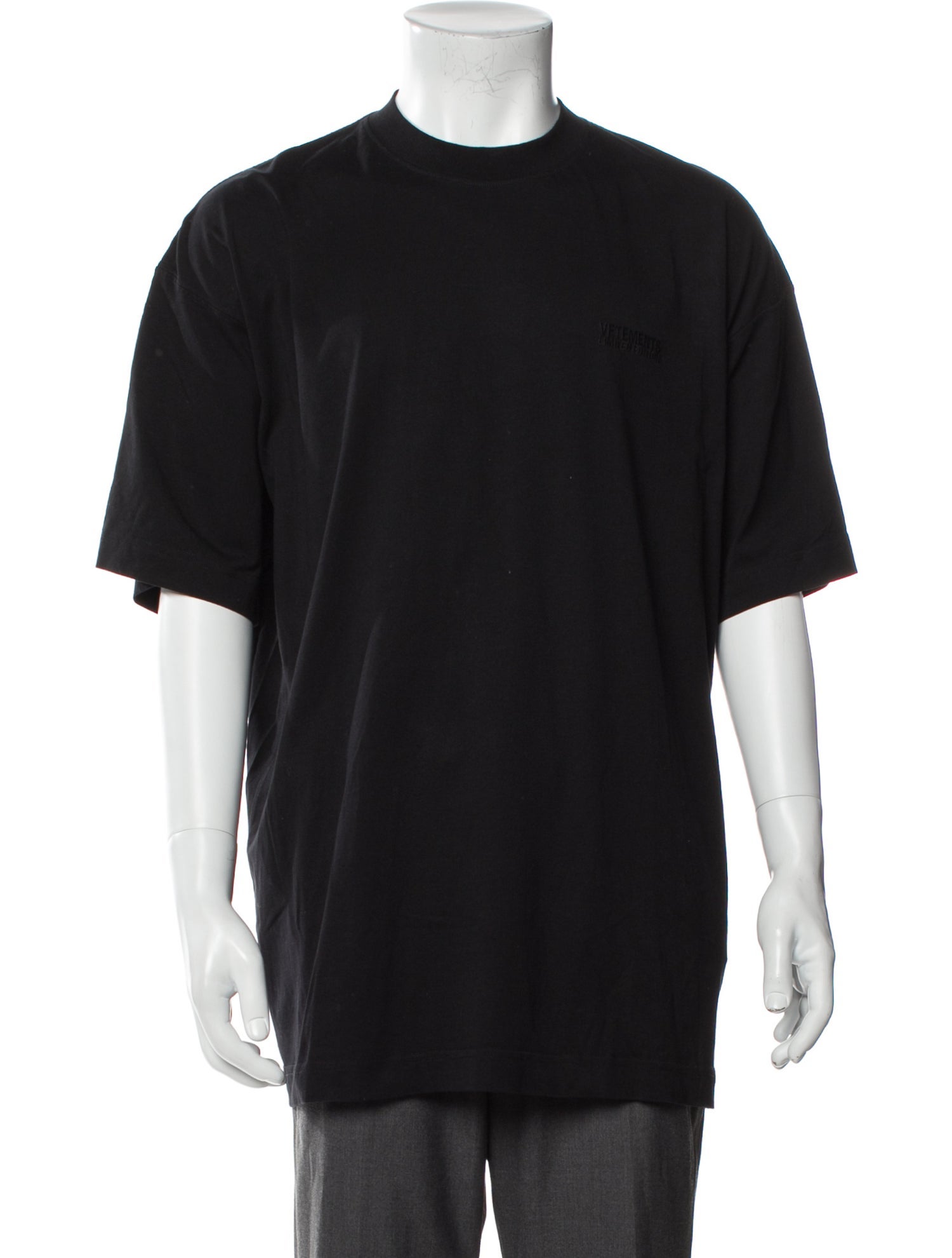Vetements Logo Crew Neck T-Shirt