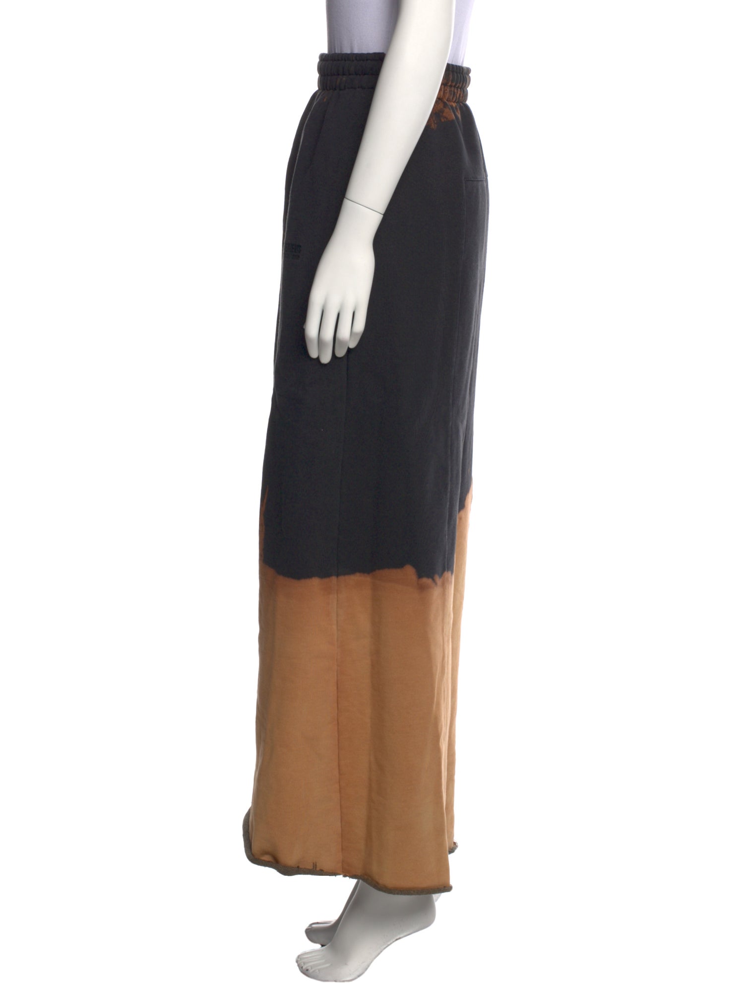 Vetements Bleached Long Skirt