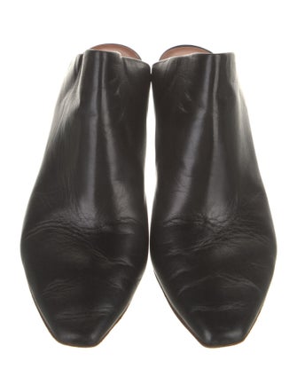 Vetements Leather Mules