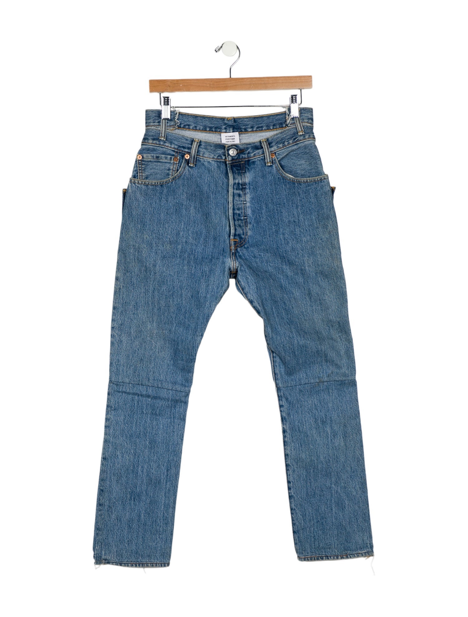 Vetements 2016 Straight Leg Jeans