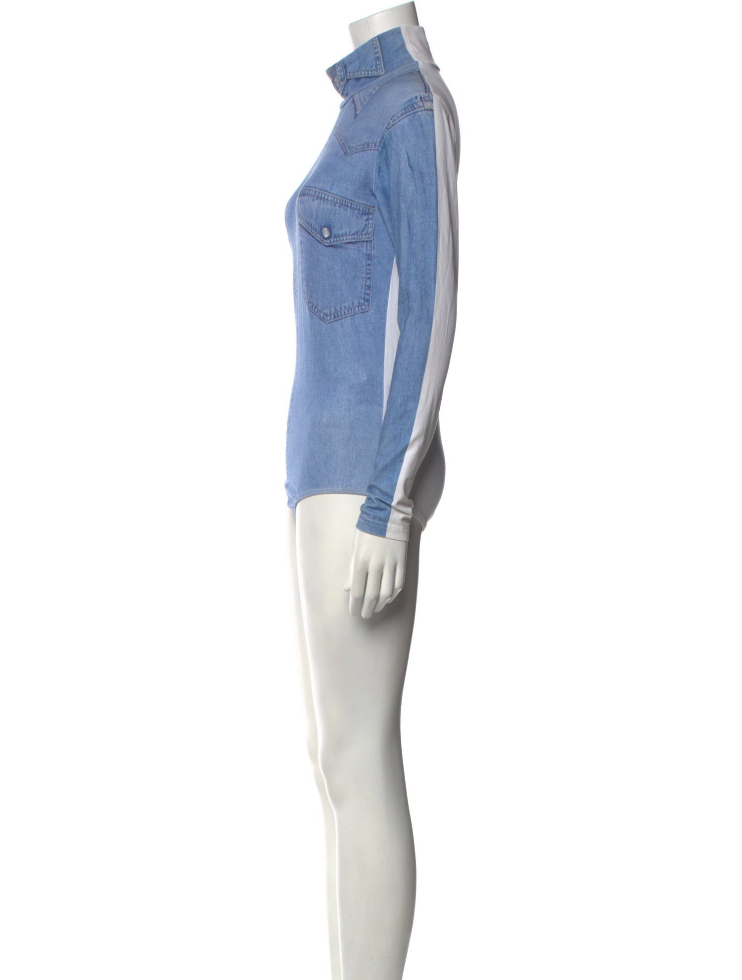 Vetements 2019 Mock Neck Bodysuit