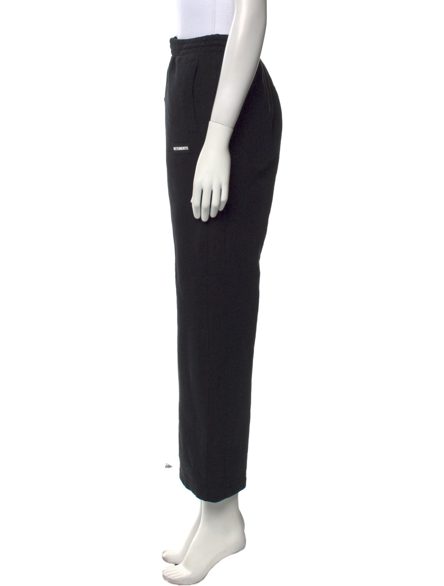 Vetements Logo Wide Leg Pants