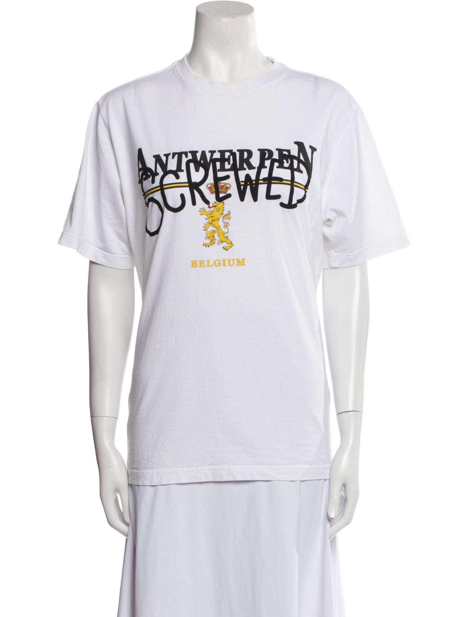 Vetements 2021 Antwerpen Screwed T-Shirt
