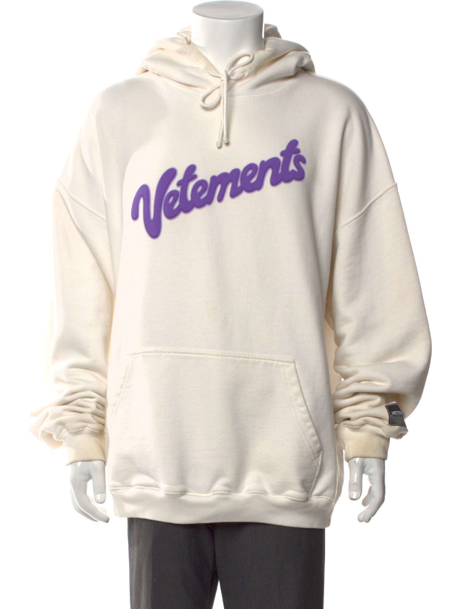 Vetements Sweet Logo Oversized Graphic Print Hoodie