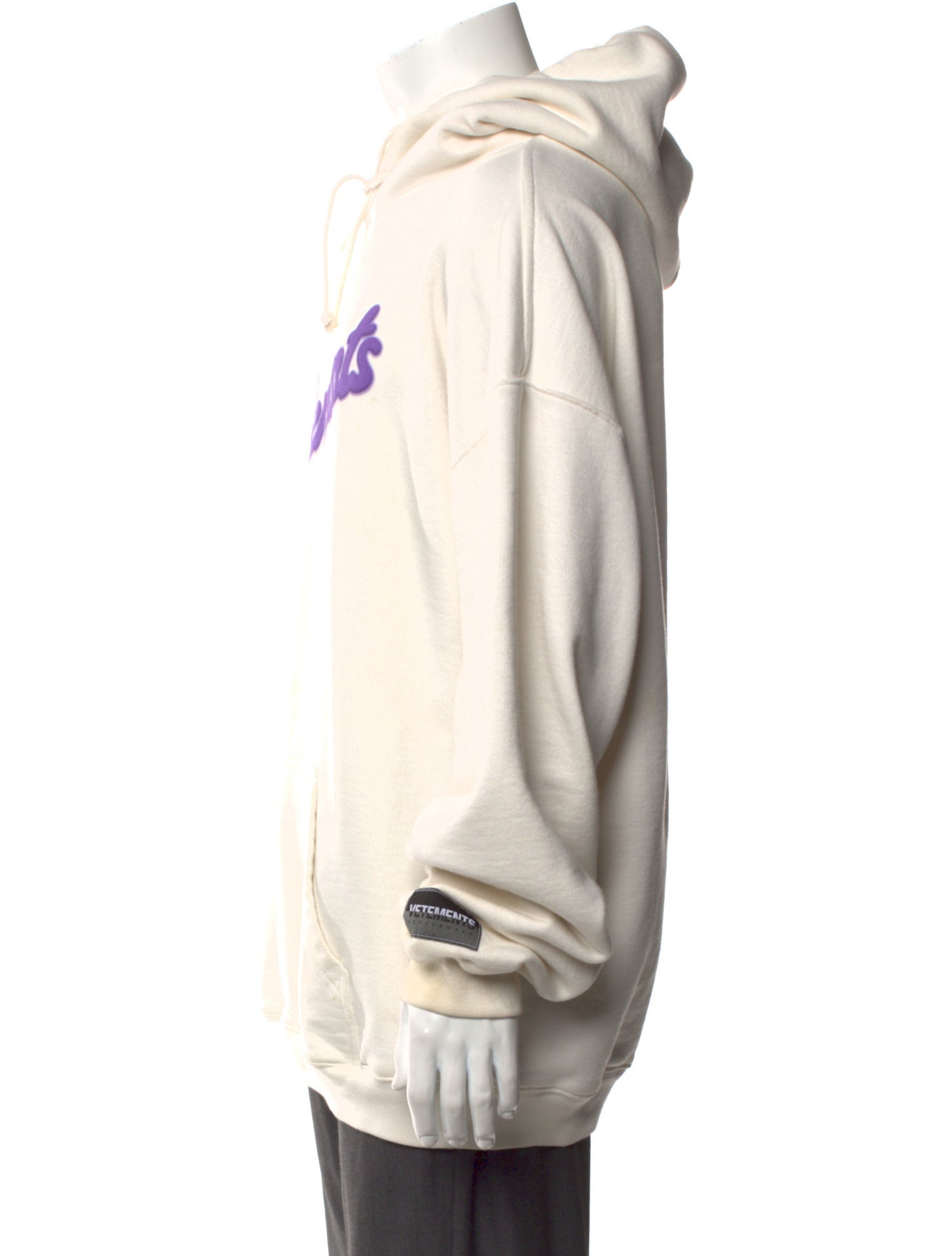 Vetements Sweet Logo Oversized Graphic Print Hoodie