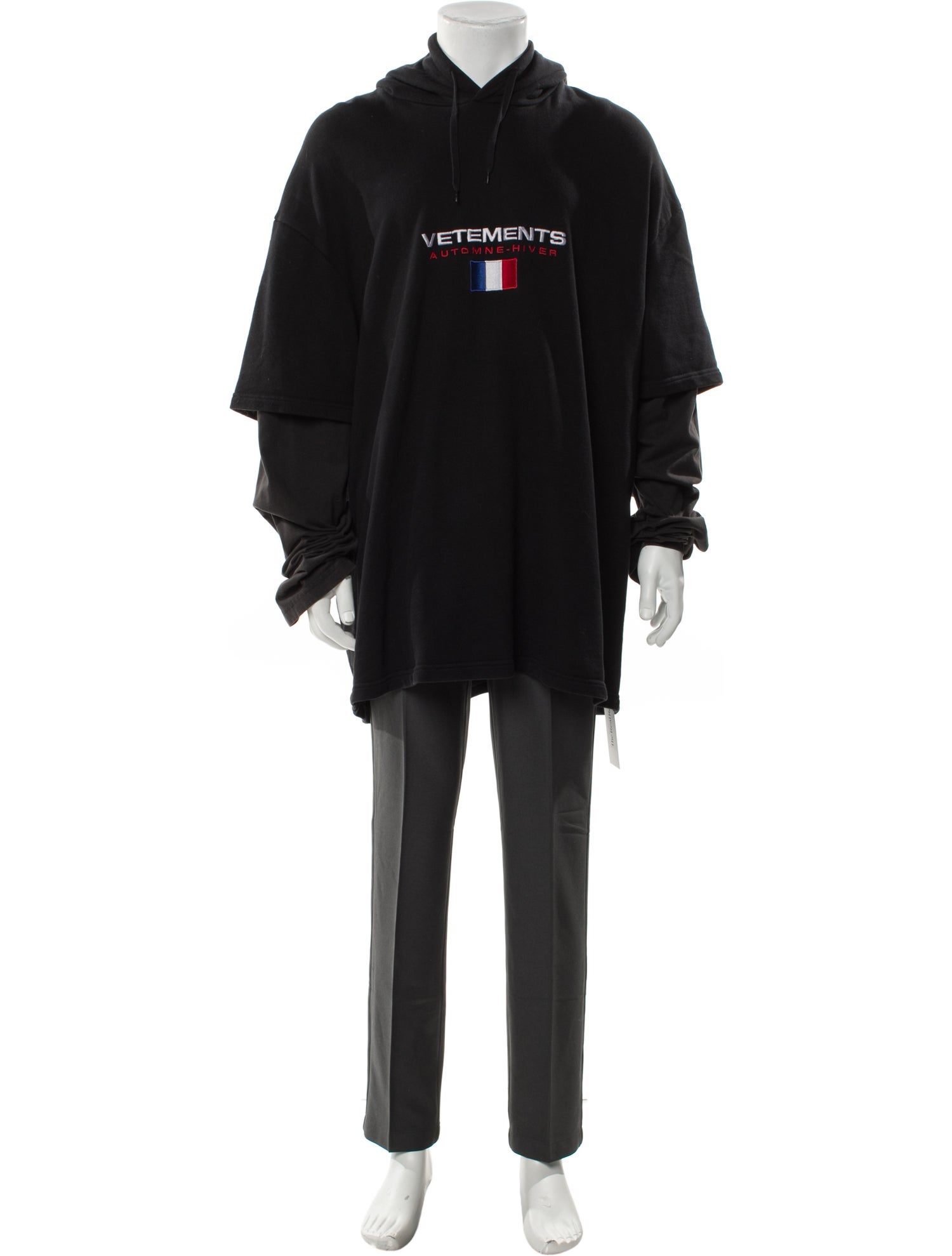 【VETEMENTS】Sweat Vetements AW15 Metal Hoodie Sz. XS – FyouGrails