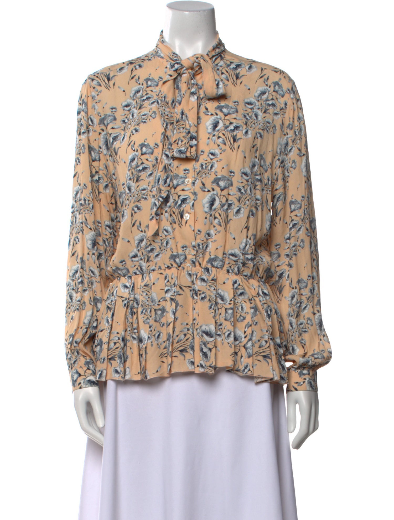 Vetements 2019 Floral Blouse