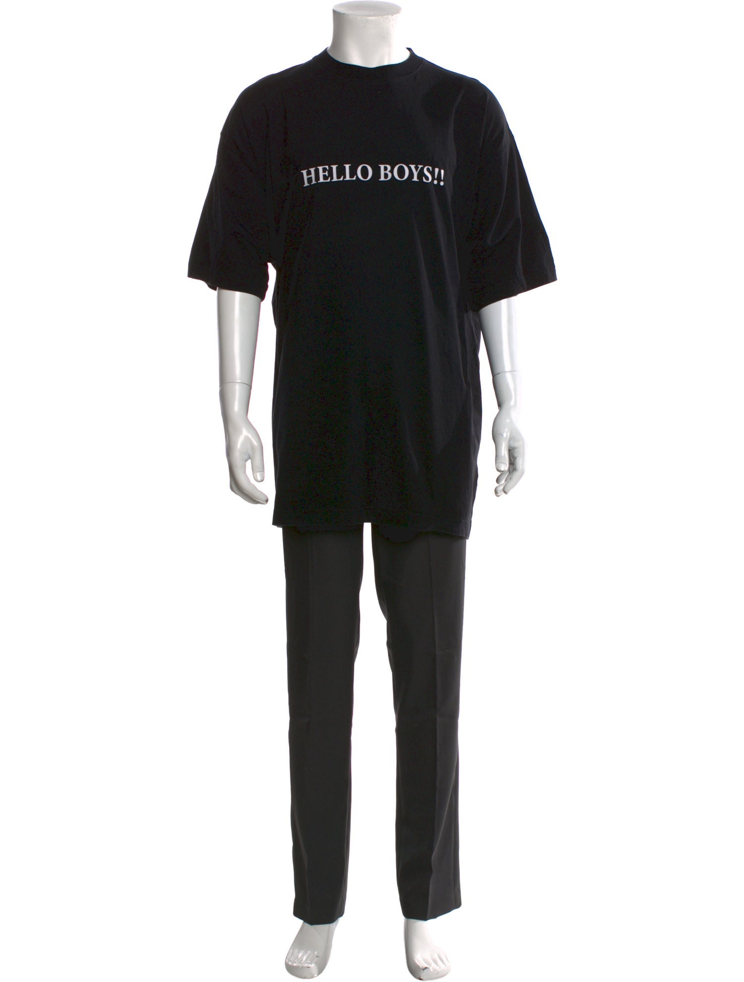 Vetements 'Hello Boys' Graphic Print T-Shirt