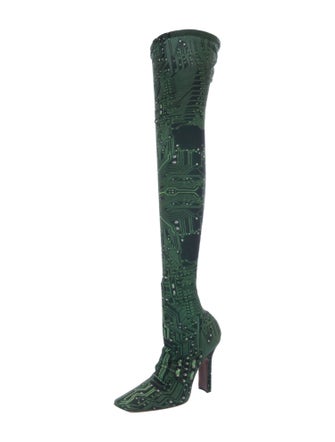 Vetements Printed Sock Boots