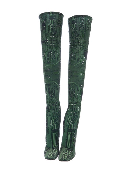 Vetements Printed Sock Boots