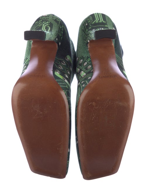 Vetements Printed Sock Boots