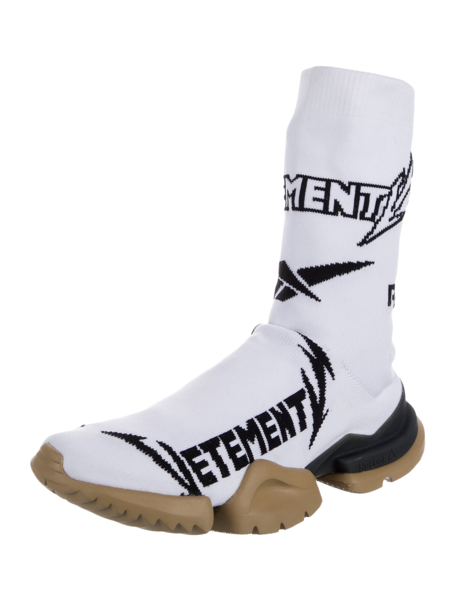Vetements x Reebok Printed Sock Sneakers