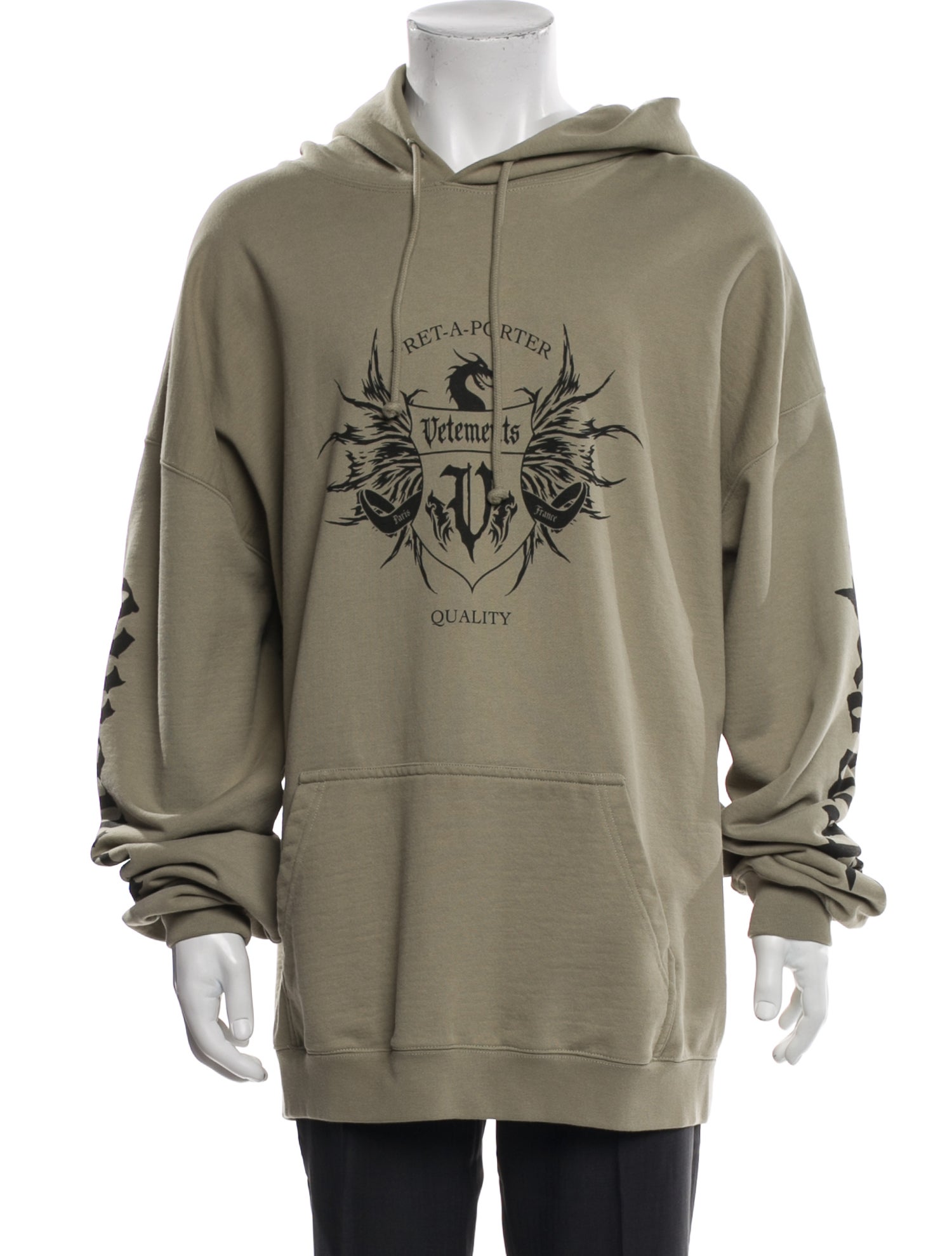 トップス VETEMENTS 20SS Anarchy Hoodie VETEMENTS 'double Anarchy' Hoodie | italist