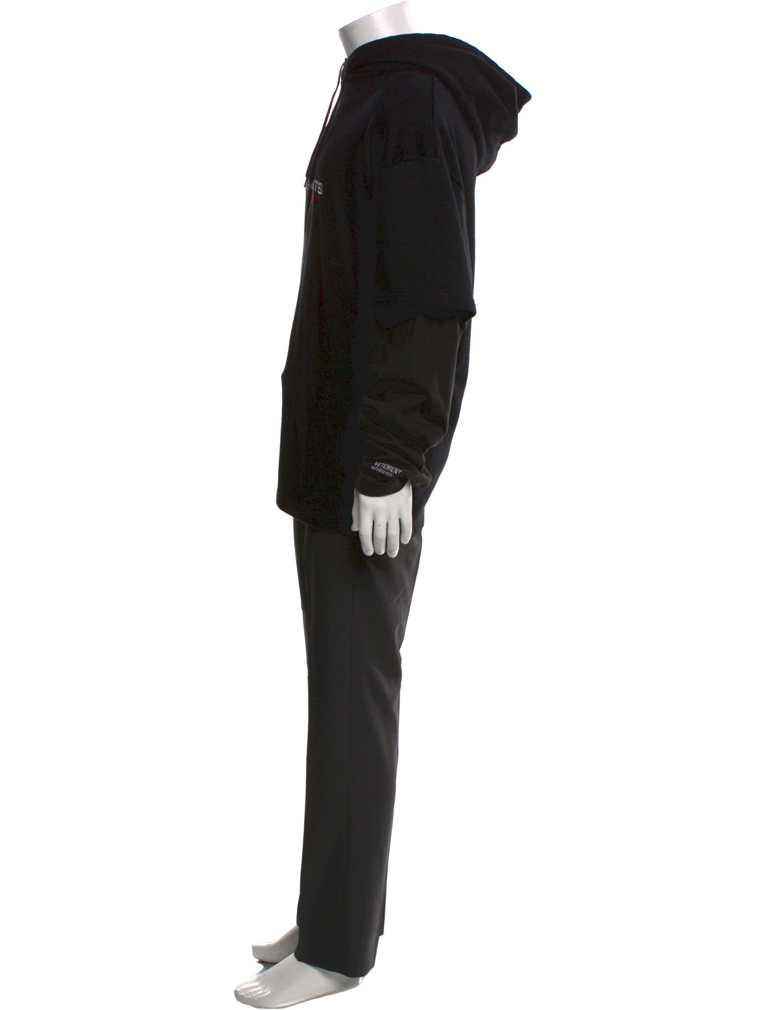 Vetements 2018 Graphic Print Hoodie