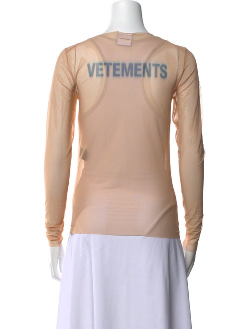 Vetements 2020 Unisex Logo Top