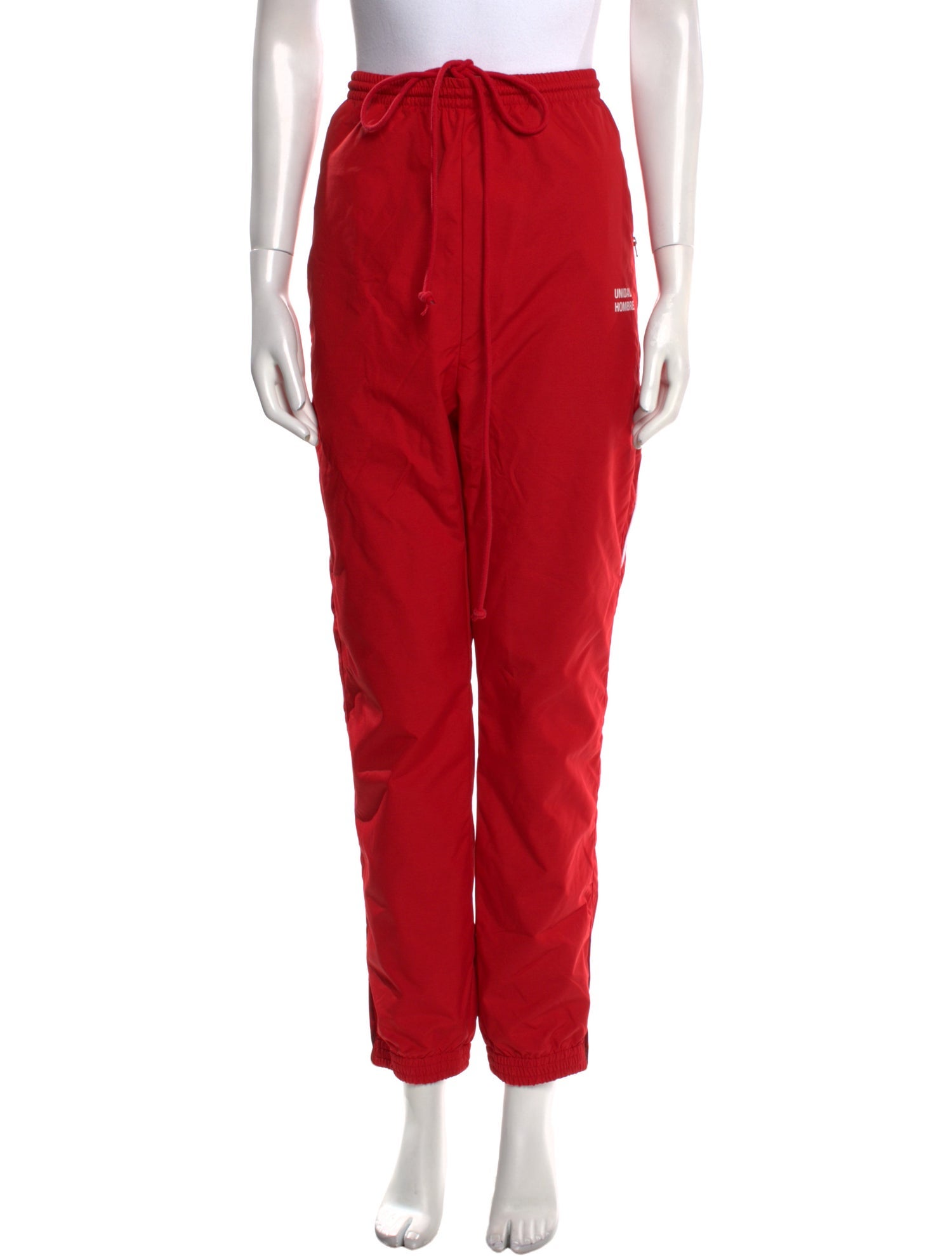 Vetements Logo Track Skinny Leg Pants