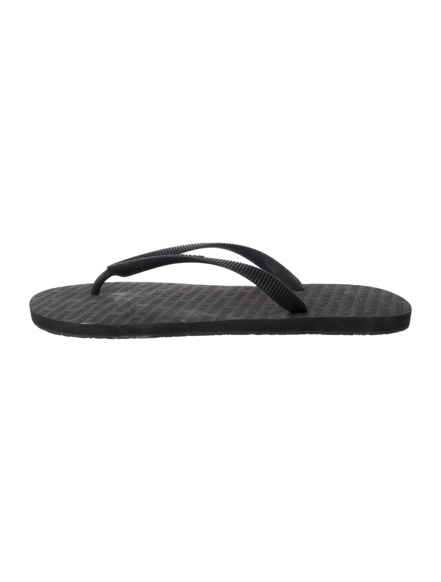Vetements Rubber Flip Flops