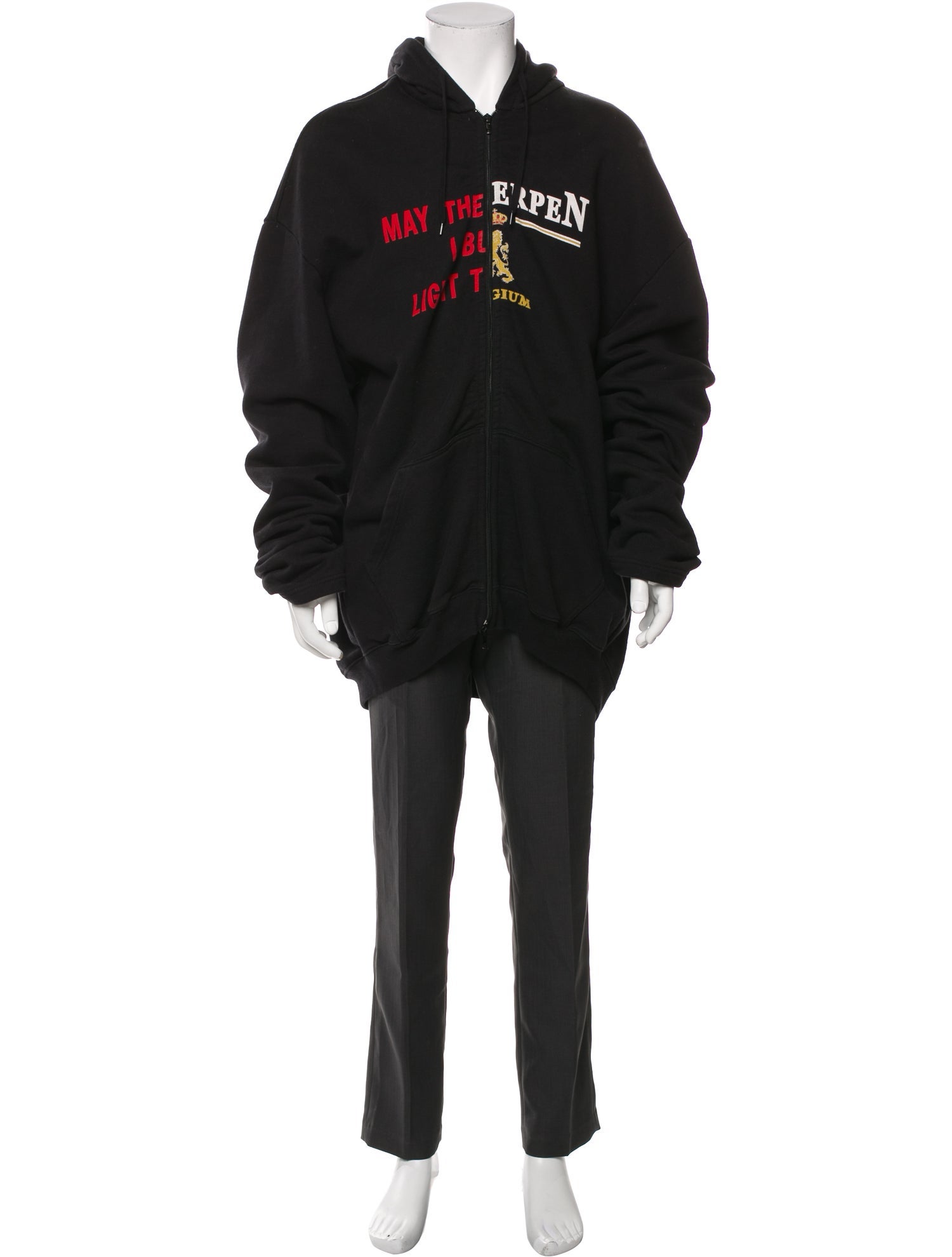 Vetements 2018 Graphic Print Hoodie