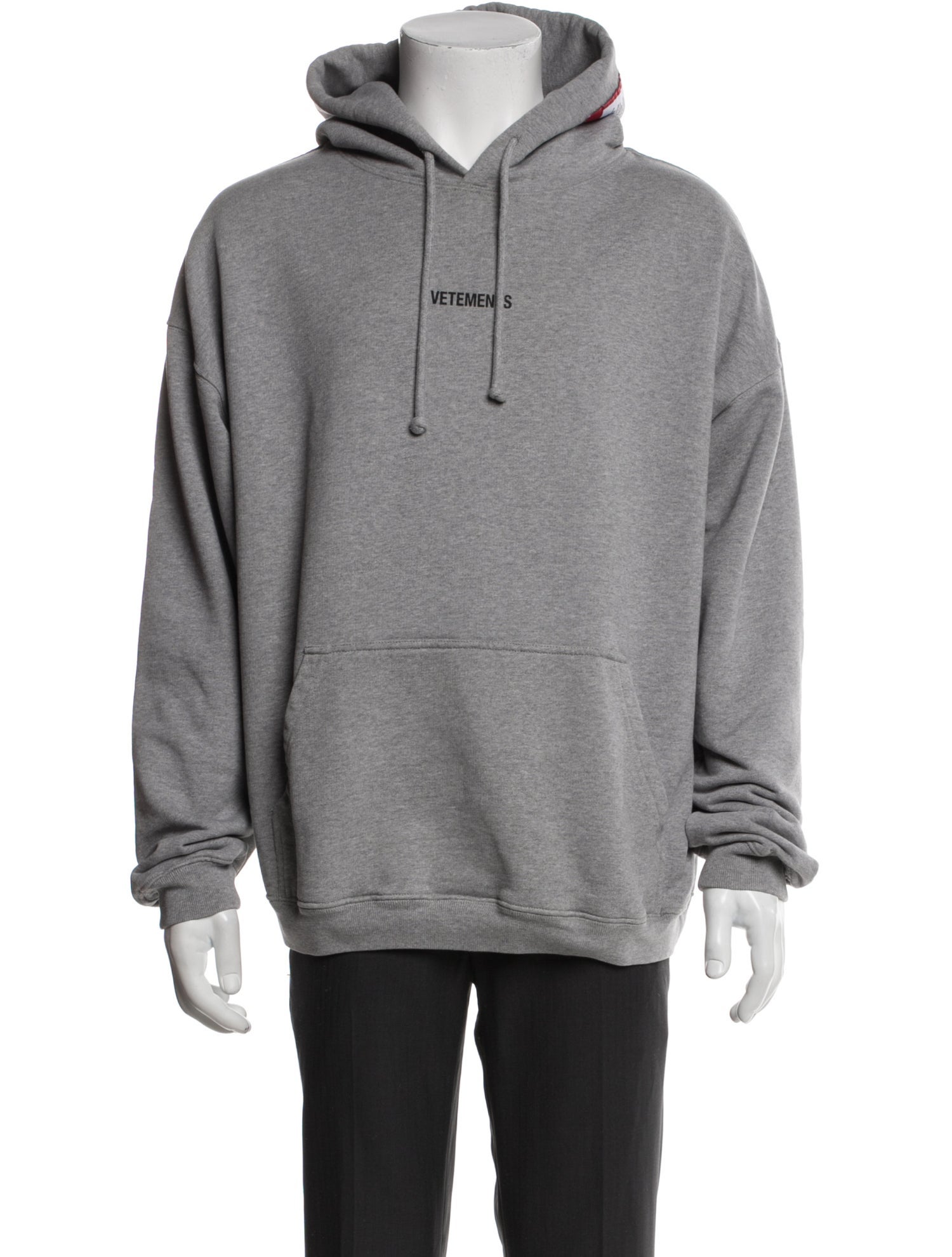 Vetements 2021 Graphic Print Hoodie