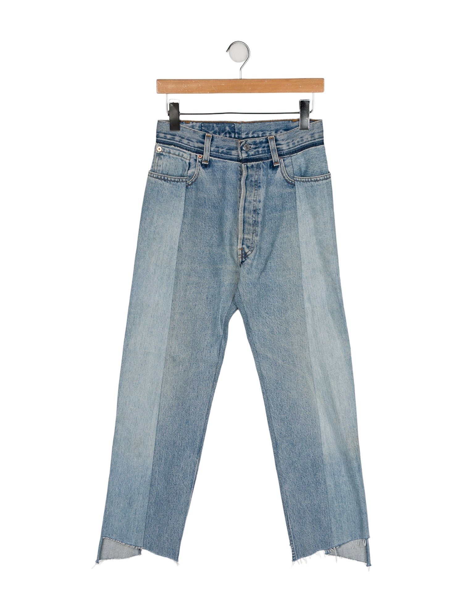 Vetements x Levi's High-Rise Straight Leg Jeans