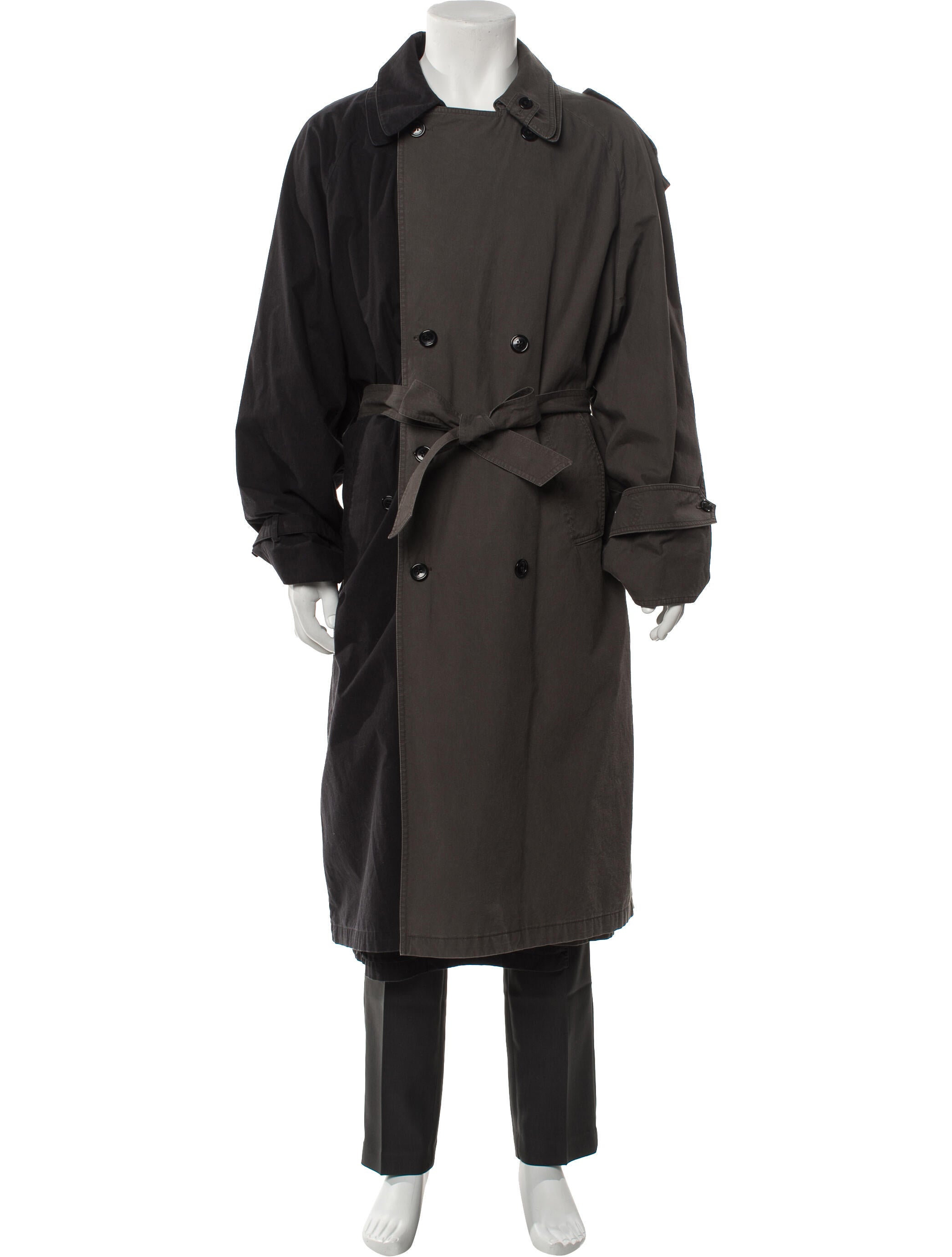 Vetements 2018 Split Trench Coat