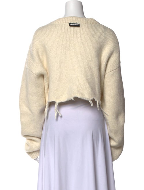 Vetements Oversized Alpaca Sweater