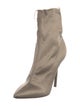 Vetements Satin Distressed Accents Sock Boots