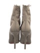 Vetements Satin Distressed Accents Sock Boots